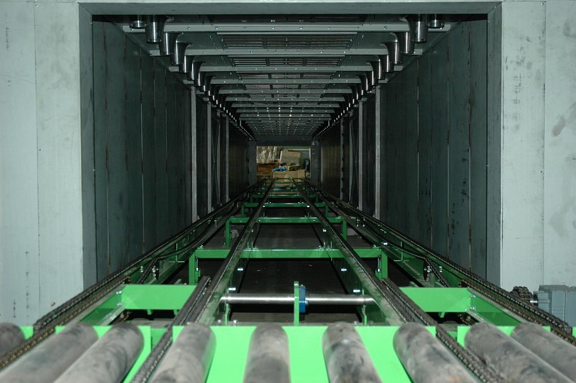 D&uuml;sentrockner als Durchlauftrockner