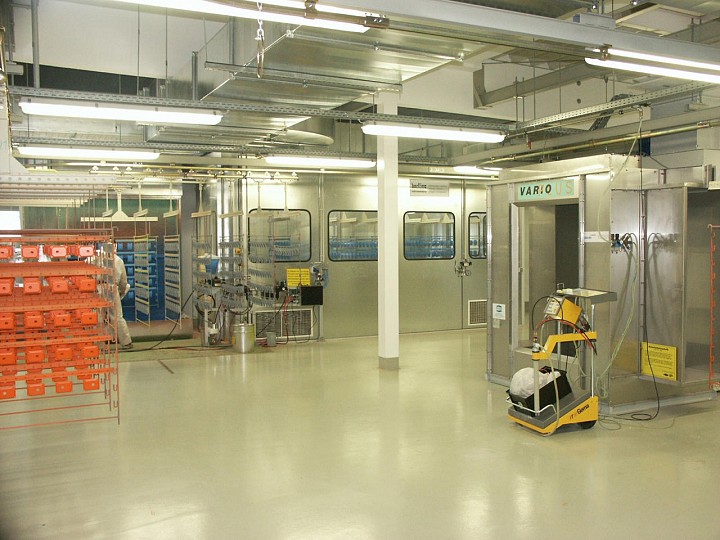 Lackier-&sol; Pulverkabine