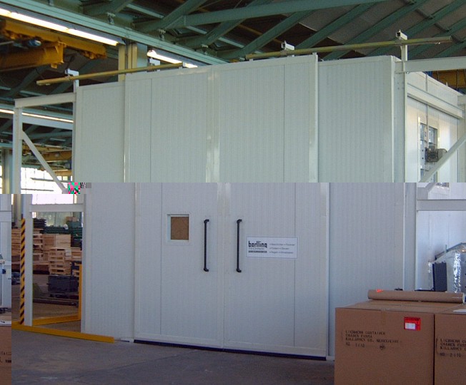 Ausfahrbereich Gro&szlig;raumkammertrockner