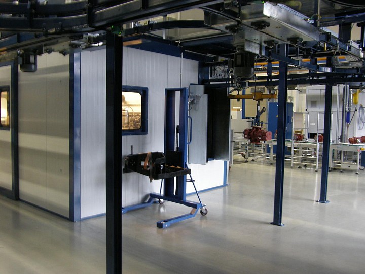 Bauteileinfahrt Vorw&auml;rmtunnel