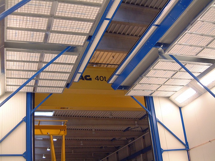 Automatisch verschließbarer Kranschlitz